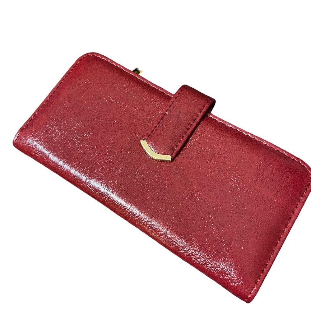 Burgandy Maroon Bifold Wallet